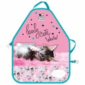 Przybory szkolne - Fartuszek do prac plastycznych DERFORM CLEO I FRANK 35 kot 1szt. /FPPCF35/ - miniaturka - grafika 1