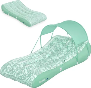 Bestway Materac fotel do pływania z daszkiem Comfy Chill Bestway 43729 - Zabawki i gry sportowe - miniaturka - grafika 1