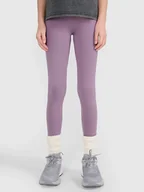 Legginsy - 4F Legginsy w kolorze fioletowym - miniaturka - grafika 1