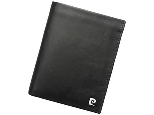 Pierre Cardin, Portfel skórzany męski Sahara, czarny, TILAK03 331 - Portfele - miniaturka - grafika 1