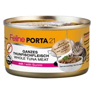 Mokra karma dla kotów - Feline Porta 21, 6 x 90 g - Tuńczyk z surimi - miniaturka - grafika 1