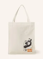 Torebki damskie - Samsøe Samsøe Torba Shopper Saheart weiss - miniaturka - grafika 1