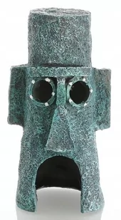 OZDOBA AKWARIOWA TOTEM Posąg Moai 15cm do akwarium - Dekoracje do akwarium - miniaturka - grafika 1