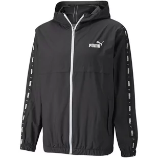 Kurtka męska Puma ESS+TAPE Windbreaker czarna 847477 01-XL - Kurtki męskie - miniaturka - grafika 1