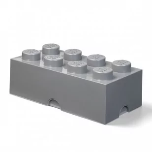 Lego Pojemnik 8 Na Zabawki 50CM Kolor Ciemnoszary - Pojemniki na zabawki - miniaturka - grafika 1