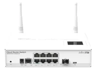 Firewalle sprzętowe - MikroTik MikroTik CRS109-8G-1S-2HnD-IN - miniaturka - grafika 1