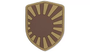 101 Inc. - Naszywka 3D - Japanese War Shield - Brązowy - Odzież taktyczna i umundurowanie - miniaturka - grafika 1