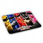 Podkładki pod mysz - PODKŁADKA POD MYSZ Power Rangers Bajka + Imię #2 - miniaturka - grafika 1