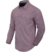 Koszule męskie - Koszula helikon covert concealed carry shirt ls - scarlet flame checkered - miniaturka - grafika 1