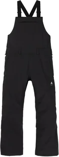 zimowe spodnie męskie BURTON SNOWDIAL BIB PANT True Black - Spodnie męskie - miniaturka - grafika 1