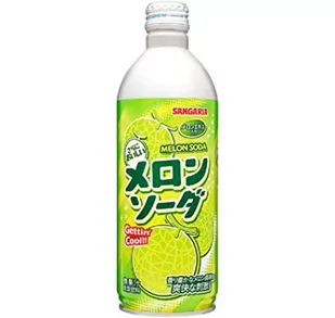 Sangaria Ramune Melon Soda 500ml - Napoje gazowane - miniaturka - grafika 1