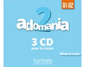 Pozostałe języki obce - Hachette Livre Adomania 2 audio CD Int (x3) Céline Himber, Corina Brillant, Sophie Erlich - miniaturka - grafika 1