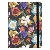 Notesy i bloczki - Notatnik Midi Kwiecista Elegancja - artykuł papierniczy - miniaturka - grafika 1