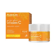 Kremy do twarzy - FLOSLEK Go For Glow Witamin C Krem anti-aging na dzień i noc rewitalizacja 50 ml - miniaturka - grafika 1