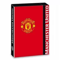 Gadżety dla kibiców - Manchester United Sztywna Gruba Teczka Box A5 - miniaturka - grafika 1