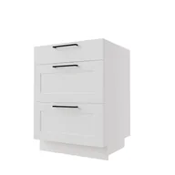 Meble kuchenne - Arco Szafka Dolna Ds-60-2W-1N Blum Biały Mat - miniaturka - grafika 1