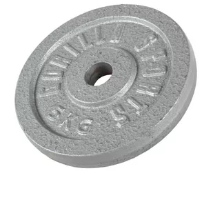 GORILLA SPORTS Gorilla Sports krążki do hantli, dostępne rozmiary: 0,5 kg, 1,25 kg, 2,5 kg, 5 kg, 10 kg, 15 kg, 20 kg, 25 kg, 30 kg, 5 kg 100538-00002-0010 - Pozostały sprzęt siłowy - miniaturka - grafika 1