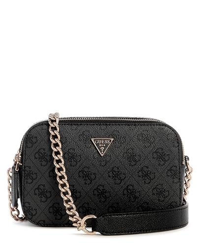 GUESS Noelle Ii Crossbody damska torba na ramię, Logo węglowe, jeden rozmiar
