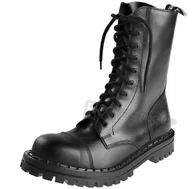 Botki męskie - glany ALTERCORE czarne 10-dziurkowe (351 BLACK)-46 - miniaturka - grafika 1