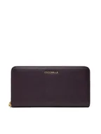 Portfele - Coccinelle Duży Portfel Damski MW5 Metallic Soft E2 MW5 11 04 01 Fioletowy - miniaturka - grafika 1