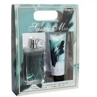 Zestawy perfum męskich - Omerta Sensible Man zestaw Edt 100ml + żel 100ml - miniaturka - grafika 1