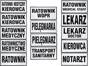 Emblemat Funkcyjny Odblaskowy Na Rzepie 31 X 15 Cm Nowy - Odzież robocza Emblemat Funkcyjny Odblaskowy Na Rzepie 31 X 15 Cm Nowy - Odzież robocza - miniaturka - grafika 1