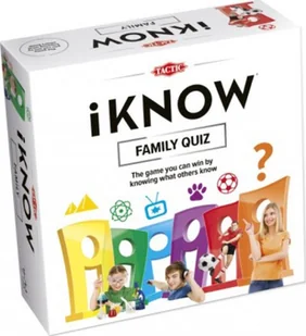 Tactic TACTIC Board game"I KNOW" Family Guiz In Latvian lang. - Gry planszowe - miniaturka - grafika 1