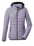 Kurtki damskie - G.I.G.A. DX Damska kurtka funkcyjna Uyaka Stripe Casual o wyglądzie puchu, z odpinanym kapturem - miniaturka - grafika 1