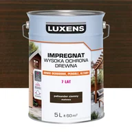 Farby i impregnaty do drewna - Impregnat do drewna Wysoka ochrona Palisander mat 5 l Luxens - miniaturka - grafika 1