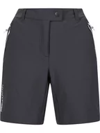 Odzież trekkingowa damska - Regatta Szorty funkcyjne "Mountain" w kolorze antracytowym - miniaturka - grafika 1