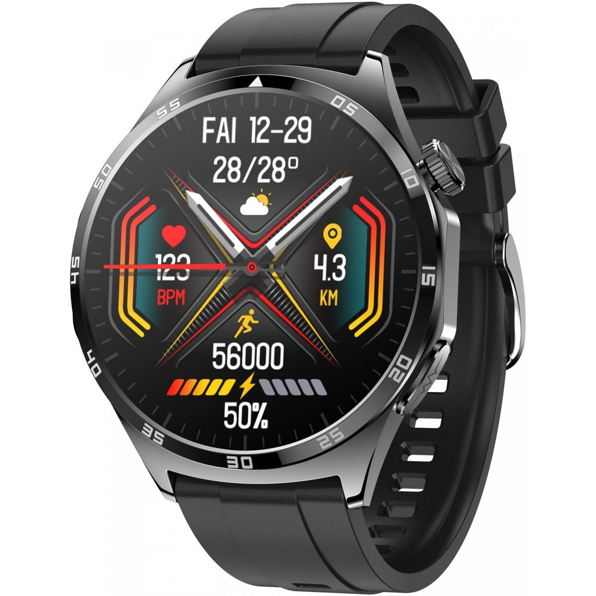 Zegarek Smartwatch Męski Hagen HB27.14.534 różowy