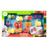 Zabawki AGD - Mega Creative Owoce/warzywa Do Kroj 55x33x5 Wb 18/36 - miniaturka - grafika 1