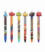 Długopisy - 6X Długopis wymazywalny szkolny cars z autami - miniaturka - grafika 1