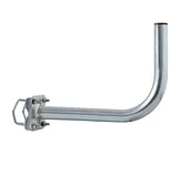 Uchwyty i mocowania do anten satelitarnych - Blow Uchwyt maszt antenowy balkonowy z płytą czołową 38/500 cynkowany 76-935# - miniaturka - grafika 1