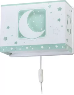 Dalber Moonlight kinkiet 1-punktowy zielony 63238H - Lampy ścienne - miniaturka - grafika 1