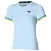 Koszulki sportowe damskie - Koszulka damska Mizuno Stargazer Short Sleeve Tee Ice Water L - miniaturka - grafika 1