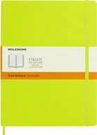 Notesy i bloczki - Moleskine Notes w miękkiej oprawie XL limonkowy w linie MOQP621C2 - miniaturka - grafika 1