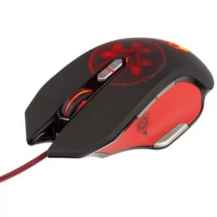 KONIX Drakkar Heimdall RGB czarno-czerwona - Myszki - miniaturka - grafika 1
