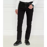 Spodnie męskie - Calvin Klein Spodnie WASHED BLACK | Slim Fit - miniaturka - grafika 1