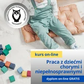Pomoce naukowe - Metodyka pracy z dziećmi chorymi i niepełnosprawnymi z elementami terapii kreatywnej kurs online - miniaturka - grafika 1