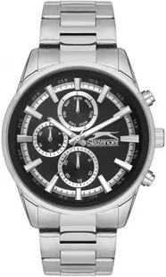 Zegarek Zegarek męski SLAZENGER SL.09.2242.2.01 stalowy fashion na prezent - Zegarki męskie - miniaturka - grafika 1