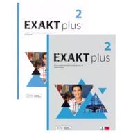 Książki do nauki języka niemieckiego - Exakt plus 2. Podręcznik i zeszyt ćwiczeń do języka niemieckiego dla szkół ponadpodstawowych - miniaturka - grafika 1