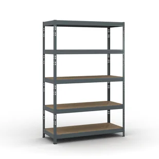 B2B Partner Regał półkowy 1786 x 1200 x 500 mm, nośność 280 kg 540017 - Szafy i regały magazynowe - miniaturka - grafika 1