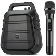 Głośniki przenośne - Głośnik mobilny TONSIL ZP 8 Czarny - miniaturka - grafika 1