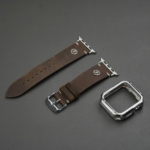 TEMU 1 szt. Prawdziwy Pasek do Zegarka Apple Watch Ultra/SE/Serii 1, Zapięcie ze Stali Nierdzewnej, Kompatybilny z 49mm 46mm 45mm 44mm 42mm 41mm, - Inne - miniaturka - grafika 1
