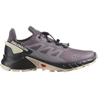 Buty sportowe damskie - Damskie Buty do biegania w terenie SALOMON SUPERCROSS 4 W L47205200 – Fioletowy - miniaturka - grafika 1
