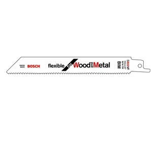 Bosch Brzeszczot szablasty S 922 VF Flexible for Wood and Metal zestaw 5 szt 2608656017 5 szt - Brzeszczoty - miniaturka - grafika 2