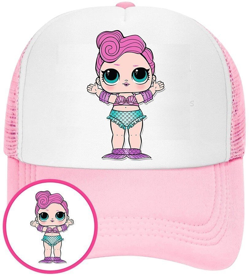 Czapka z Daszkiem Lolirock Różowa z Nadrukiem Lato Siatka Bejsbolówka