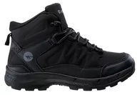 Kozaki damskie - Mid Hi-Tec Trekkingi Selven Teen WS-AW21-HT-01-Q3 Czarny - miniaturka - grafika 1