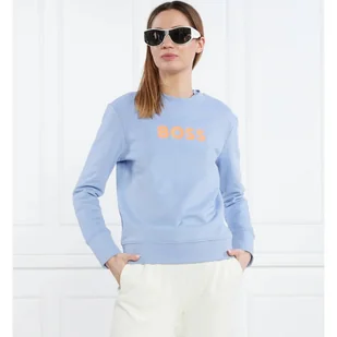 BOSS Bluza C_Elaboss_6 Regular Fit - Bluzy damskie - miniaturka - grafika 1